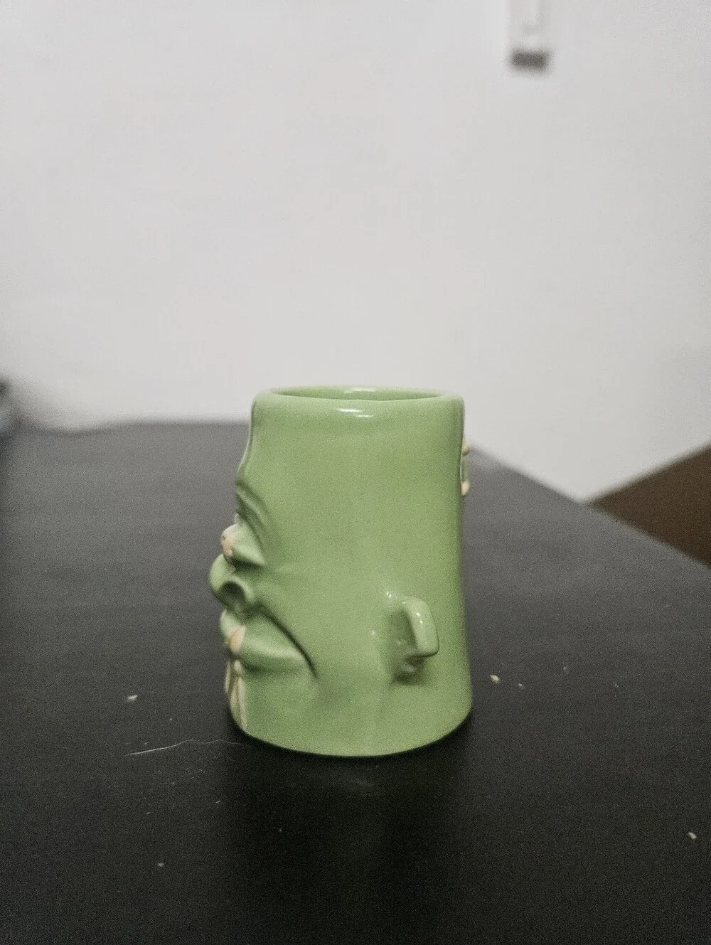 Tiki Farm Sam's Dinky Noggin Purple Shrunken Head Shotglass by Sam Gambino 2005